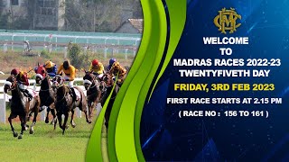 03.02.2023 - MADRAS  RACES