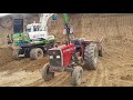 pakistani machinery shewal crane working with massey tractor @jamshaidkahout