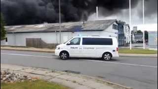 Brand i Horsens 14/7-14