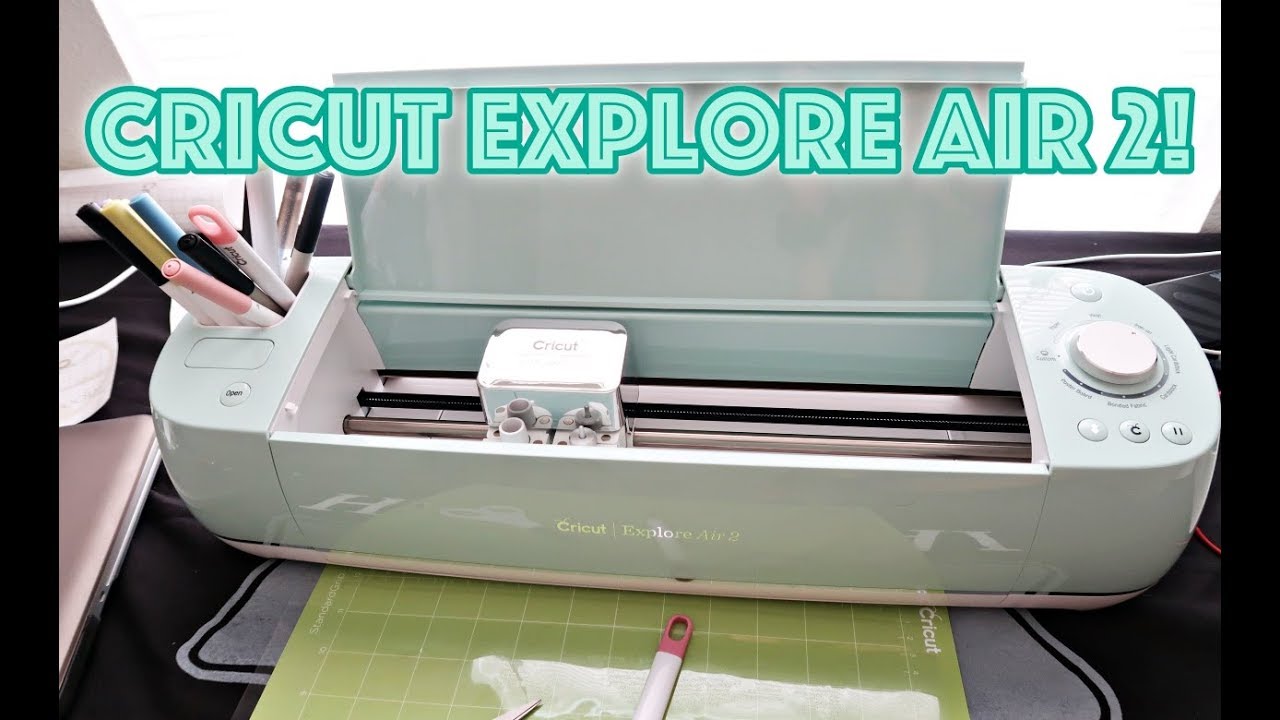 Cricut Explore Air 2! | Unboxing And First Projects! - YouTube