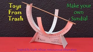 Make your own Sundial | Hindi