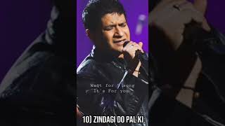 Top 10 most iconic songs of KK | kk songsrishnakumar Kunnath | kk top 10 songs | ..520K views