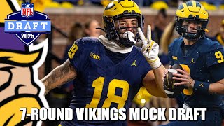 7-Round Minnesota Vikings Mock Draft: BEST PLAYER AVAILABLE