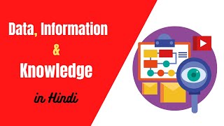 Data, Information and Knowledge in Hindi | Data vs Information vs Knowledge | Techmoodly