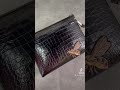 Crocodile Leather Clutches