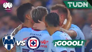 ¡JUGADÓNi ¡GOLAZO de la máquina! | Monterrey 0-1 Cruz Azul | CL2024 - Liga Mx Se