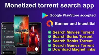 How to make Torrent search app for streaming in android studio