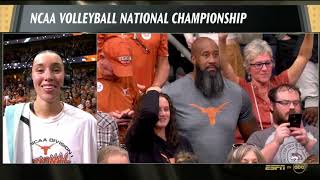 Madisen Skinner interview after beating #1 Nebraska in 2023 NCAA Women's Volleyball Championship