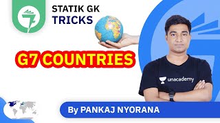 7-Minute GK Tricks | G7 Countries | By Pankaj Nyorana