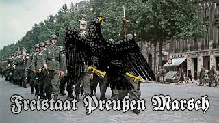 Freistaat Preußen Marsch [German March song \u0026 Anthem of Free State of Prussia]