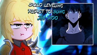 Solo Leveling React to Sung jIn woo || Part 1 - GC 🇧🇷/🇺🇸