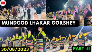 Mundgod Lhakar Gorshey Part 2 Of 30/08/2023 #tibetanvlogger #tibetansong #tibetanmusic