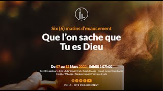 Que l'on sache que tu es Dieu | Nadège Impote, pasteur | Phila - Cité d'Exaucement