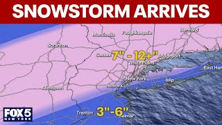 NYC snow update: What do the latest models say? Updated predicted totals