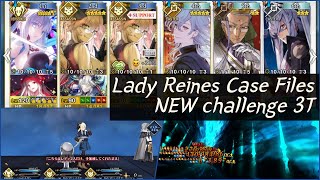 [FGO JP] Lady Reines Case Files Rerun challenge 3T(Morgan clear)