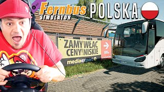 Już Jest POLSKA! Jadę do WROCŁAWIA! *znalazłem MEDIA EXPERT!* 🚌 Fernbus Simulator POLSKA