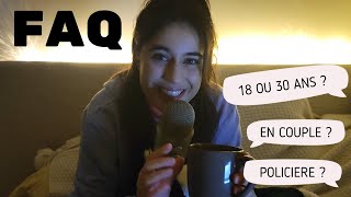 ASMR FAQ - 1H de BLABLA et TAPPING (Fr)