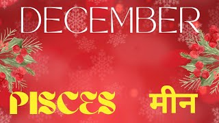 💞PISCES ♓️ मीन राशि 🎊DECEMBER PREDICTIONS💯✨️HINDI TAROT READING ✨️#pisces #tarot #december #hindi