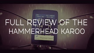 Review of The Hammerhead Karoo Cycling Computer