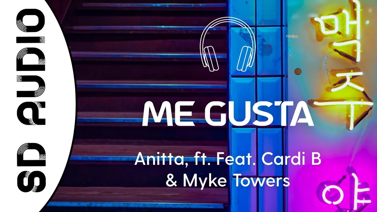 Anitta - Me Gusta (8D AUDIO) Ft. Feat. Cardi B & Myke Towers - YouTube