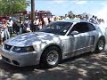 insane ford mustang burnout 5 4 million views