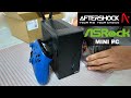 ASROCK DESKMINI X300 AFTERSHOCK VISION MINI AMD R5 4650G - UNBOXING