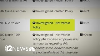 New website lists 100+ Phoenix police incidents identified as problematic by DOJ