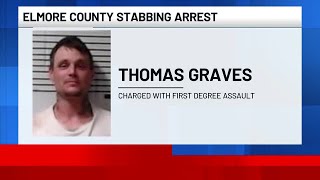 Man charged in Friday Elmore County stabbing
