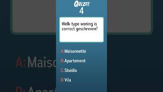 Is 'Welk type woning' correct geschreven?