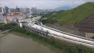 （空撮) dji Phantom 3 香港 航拍 Drone View of Different Hong Kong Border Aerial Video