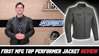 First Manufacturing Top Performer Jacket Review at SpeedAddicts.com