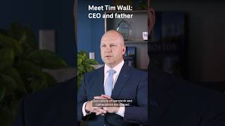 Meet Tim Wall: CEO and father #short #ceo #familyman #engineering