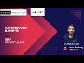 Leetcode 347 | Top K Frequent Elements | Heap | PriorityQueue