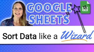 How To SORT in GOOGLE SHEETS - Master Sorting in Seconds!