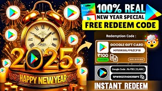 Free Redeem Code (New Year Special) | Free Redeem Code App | Free Google Play Redeem Code App 2025