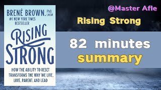 Summary of Rising Strong by Brené Brown | 82 minutes audiobook summary | #SelfHelp