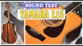 Yamaha L15 - Sound test - The Light Music