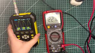 FNIRSI DPOX180H-Доработка AC and DC accuracy correction