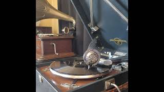 豆千代 ♪新郡上節♪ 1935年 78rpm record. Columbia Model No G ｰ 241 phonograph