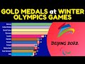 Which country has won the most gold medals at all Winter Olympics?