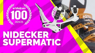 Nidecker Supermatic 2025 Snowboard Bindings Review