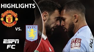 Manchester United vs. Aston Villa 🤯 🔥 | Carabao Cup Highlights | ESPN FC