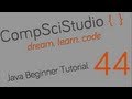 Java Beginner Programming Tutorial 44 Constructor Overloading