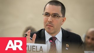 Diplomáticos dejan hablando solo al Canciller de Venezuela