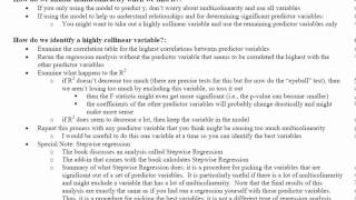 Section 9 - Segment 2 - Multicolinearity