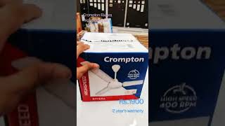 #cromptonfan #kya aapke ghr pe he Crompton fan....iska Rs.1900 he ..full high-speed fan✌️