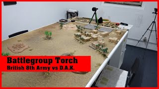 Battlereport: Battlegroup Torch British 8th Army vs. DAK