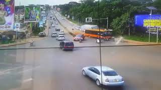 breaking news Accident happened today in uganda cctv live by vj isma k uganda