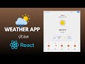 Weather App Project in React |  OpenWeather API (Beginner)