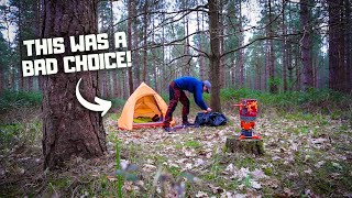 SOLO FEMALE WILD CAMPING.. FIRST TIME OUT! (trying to be stealth)